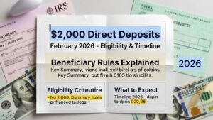 $2,000 Direct Deposits February 2026: Eligibility, Timeline, and Beneficiary Insights