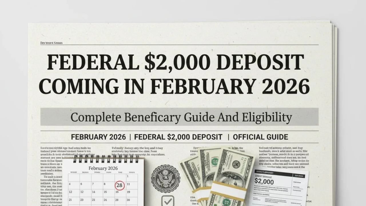 Federal $2,000 Deposit Coming in February 2026: Complete Beneficiary Guide and Eligibility