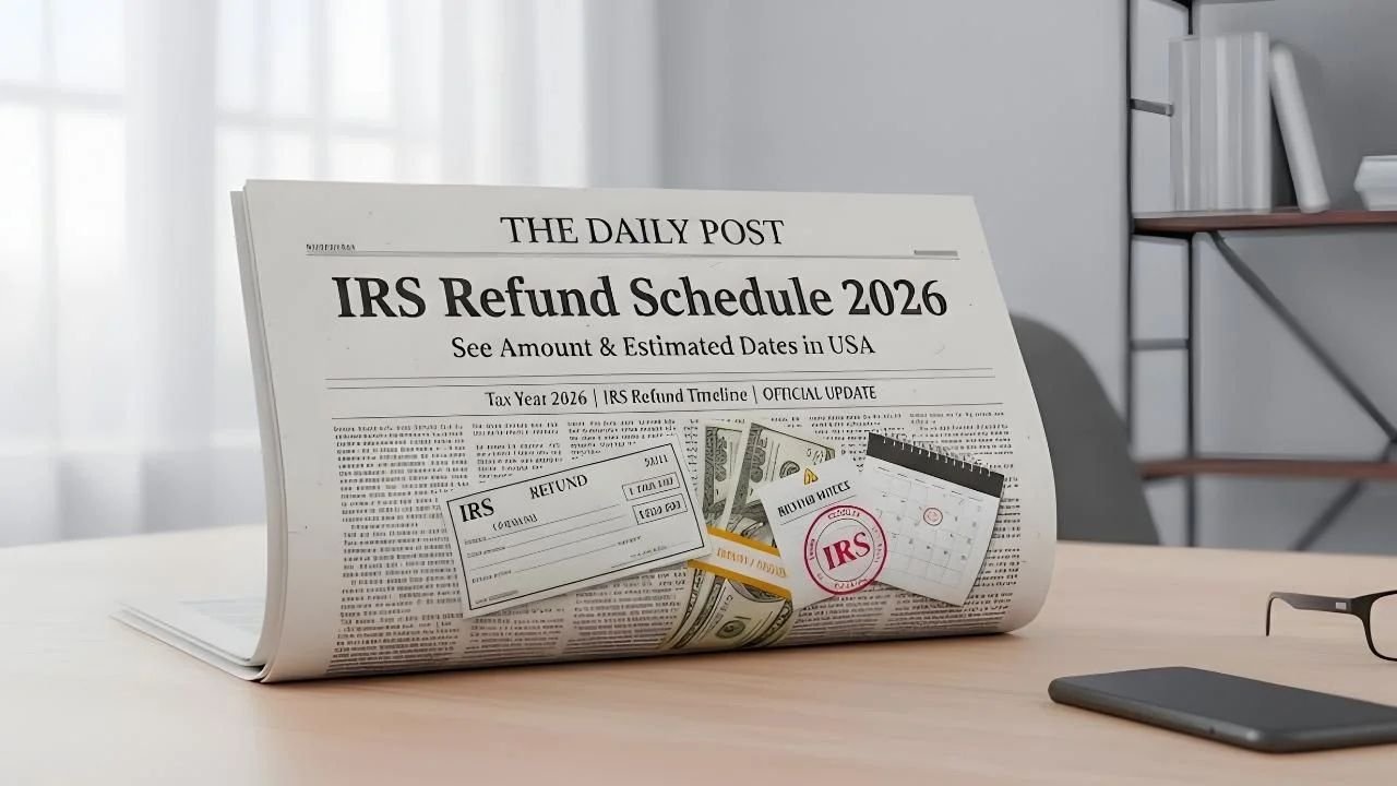 IRS Refund Schedule 2026: Estimated Dates and Payment Amounts in the USA