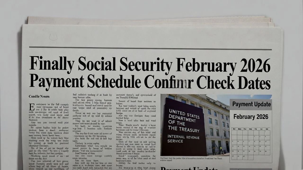 Social Security February 2026 Payment Schedule Confirms Four Official Deposit Dates